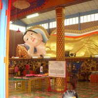 Penang - tempel van de liggende boeddha